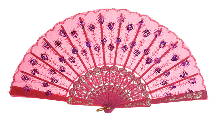 Factory direct supply of ancient-style fans, Chinese-style stage performance folding fans, photography prop fans, home decoration fans detail image 15