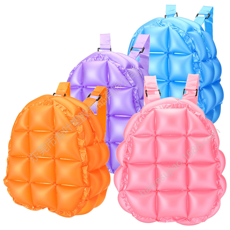 充气书包 环保PVC充气包 充气背包 购物充气背包 充气双肩背包