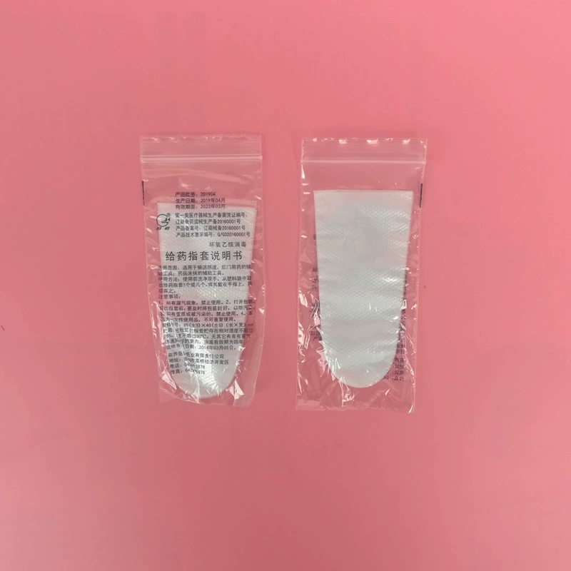 Полиэтилен 8 устранимого рукава пальца пе пластиковый 5 небольших сумок для очищая и соответствуя рукава пальца