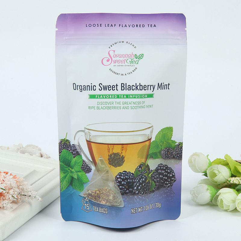 蘊華休閑食品塑料包裝袋鋁箔自立自封袋密封袋定做