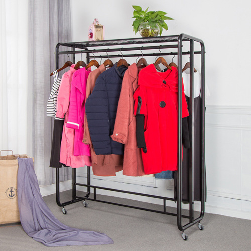 Fairyland scarf rack, silk scarf display stand, floor-standing clothing store pants multi-functional fabric golden display rack, movable