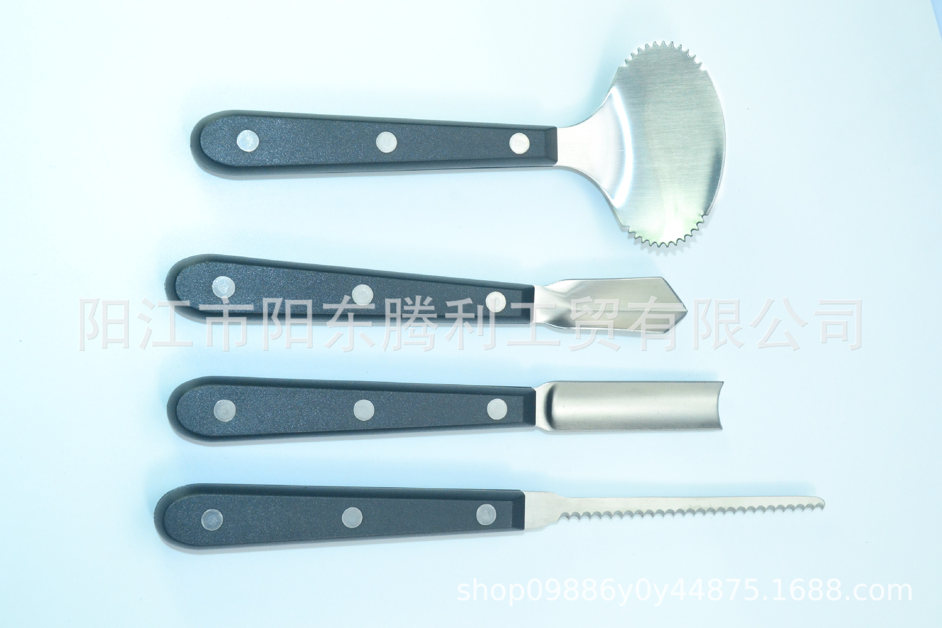批发畅销工具四件套万圣节雕刻工具南瓜水果雕花雕刻DIY水果刀