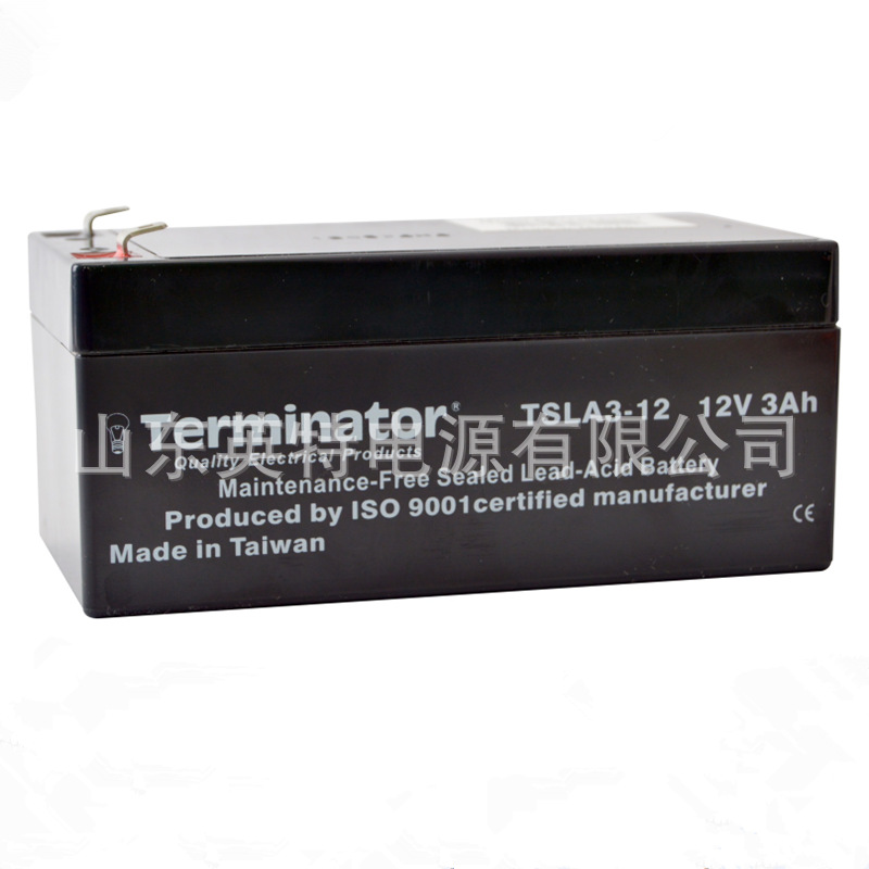 Terminator蓄电池TSLA3-12 12V3AH机械臂 医疗 仪器 船舶通讯