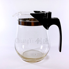 Series of Elegance Teapot 500ml Glass Tea Set with High Transparency, Delicate Cup, Logo Printing Available, Direct Manufacturer Sale