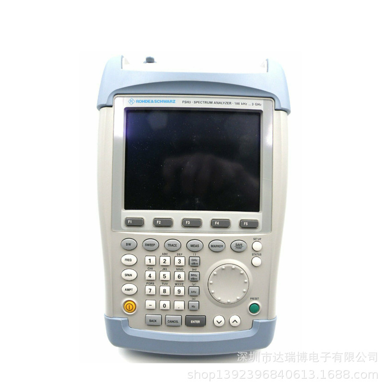 德国罗德与施瓦茨  FSH3  3G手持式频谱分析仪 二手 出售及出租