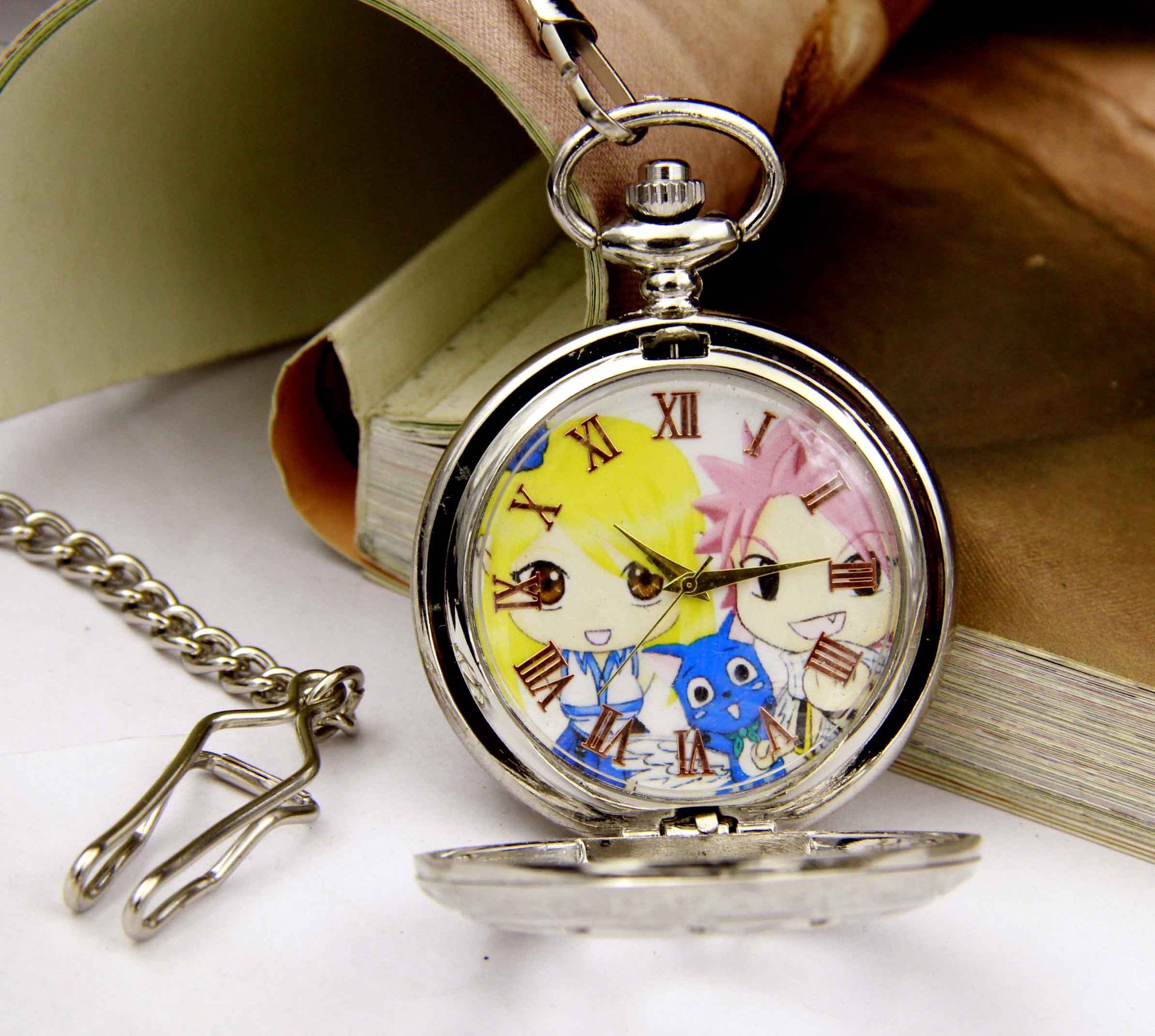 Zodiac pocket watch watch manufacturer commemorative figure pocket watch Gulangyu vintage pocket watch Shanghai pocket watch