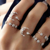 Set, ring, jewelry for beloved, European style, boho style