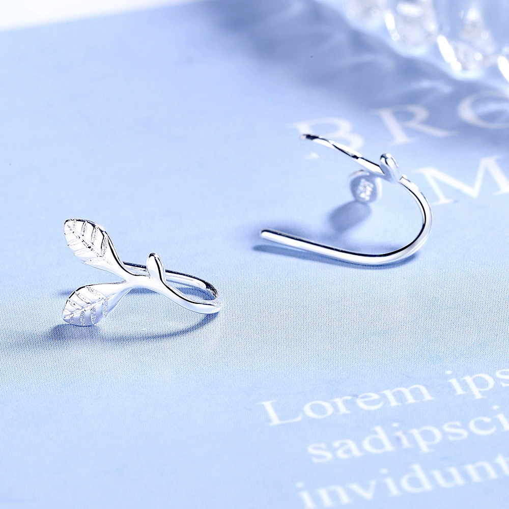 Fresh cute ear clips, 2019, silver 925 sample