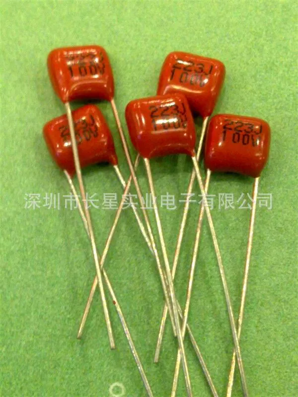 Мембранный конденсатор CBB 100 В 682 6800PF P5, подлинный спот