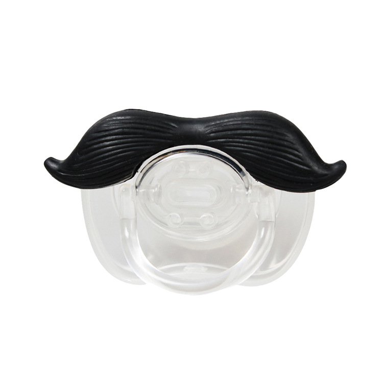 Sucette Bébé moustache avec cache-poussière - Ref 3424528 Image 4