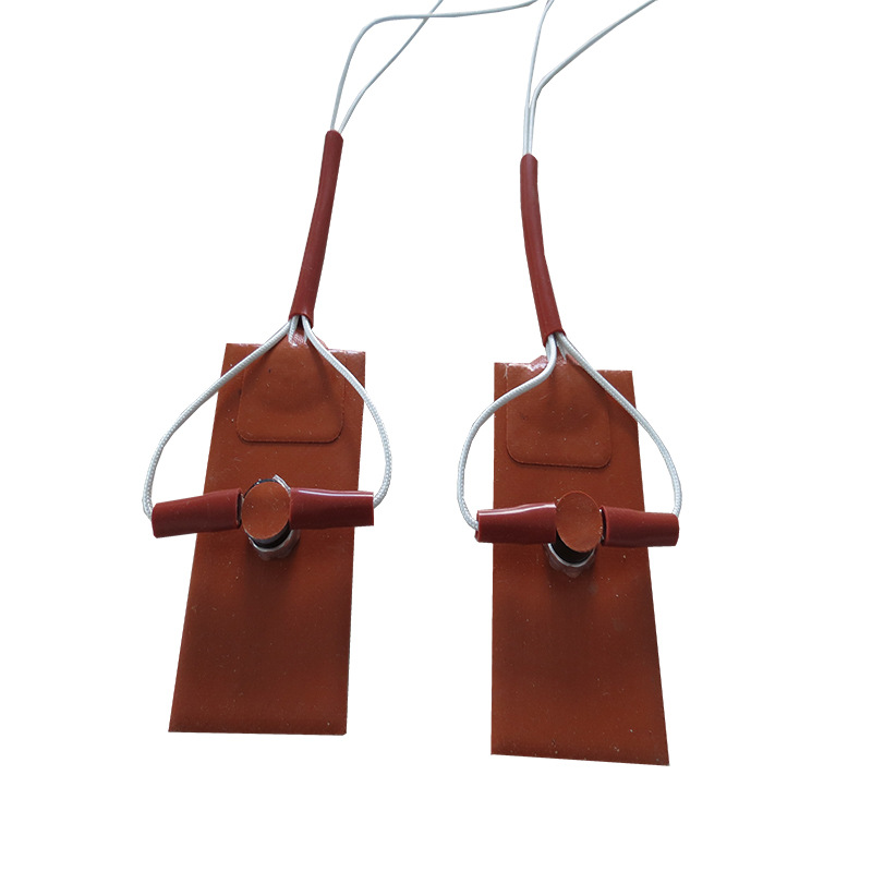 优质方形硅胶电加热片 硅橡胶电加热板 带温控电热板