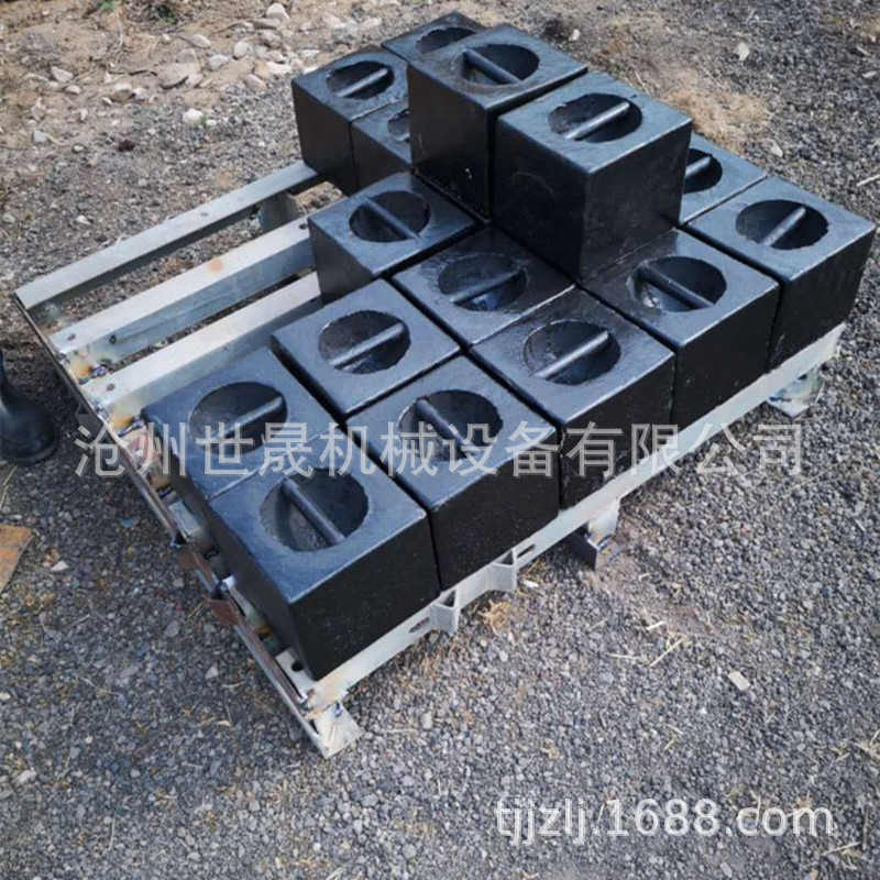 现货cb-676 15kg 20kg 25kg20-160/20-190铸铁 配重块 船用压载铁|ms