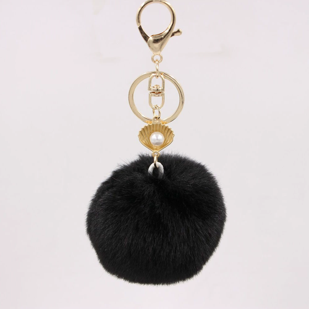 Морской брелок с жемчужиной, плюшевый мешок-брелок