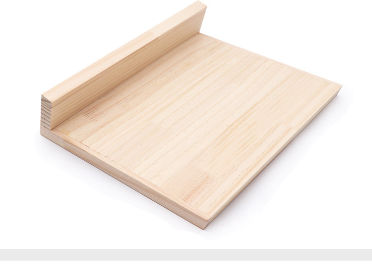 Solid Color Pattern Basic Modern Style Solid Color Solid Wood Jewelry Rack