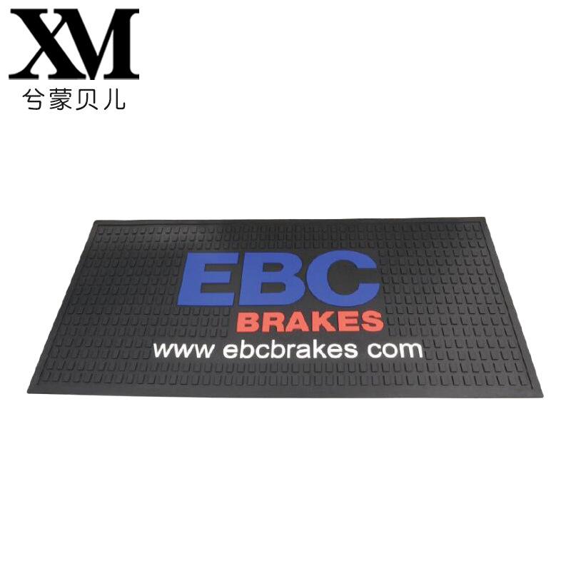 家用酒吧垫 滴胶隔热咖啡杯垫 环保软胶酒吧垫可定制公司LOGO