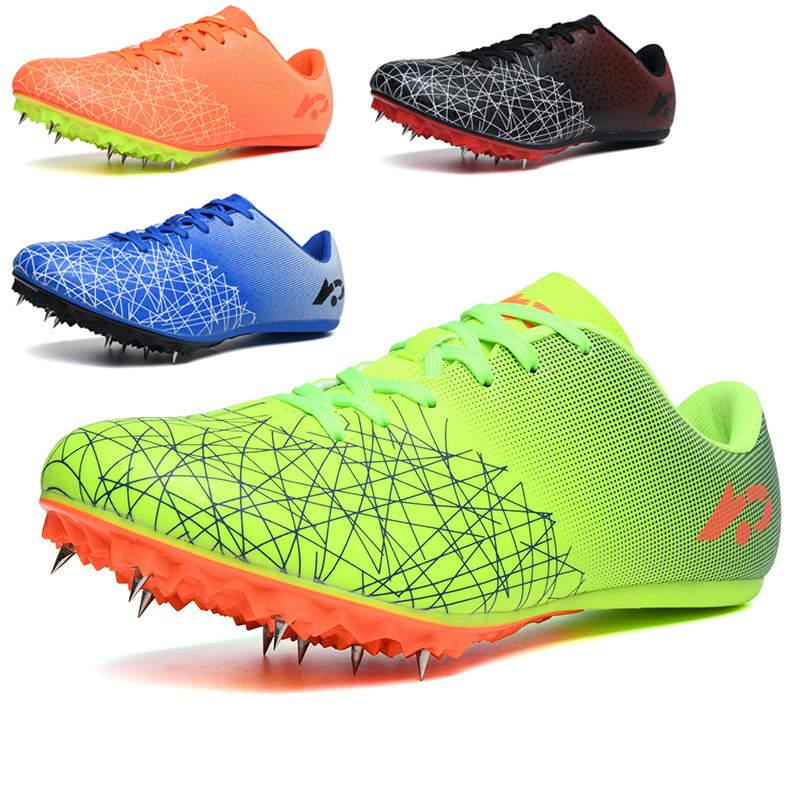 Foreign Trade Spikes,Mid-sprint Running Shoes,Male And Female Students'High School Entrance Examination Track And Field Competition,Professional Sports Spikes