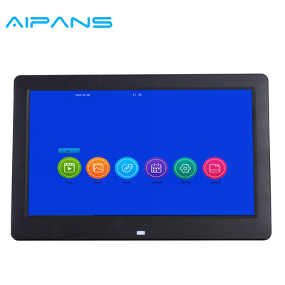 工厂直销10.1寸宽屏1024*600分辨率电子相册超市视频机数码相框