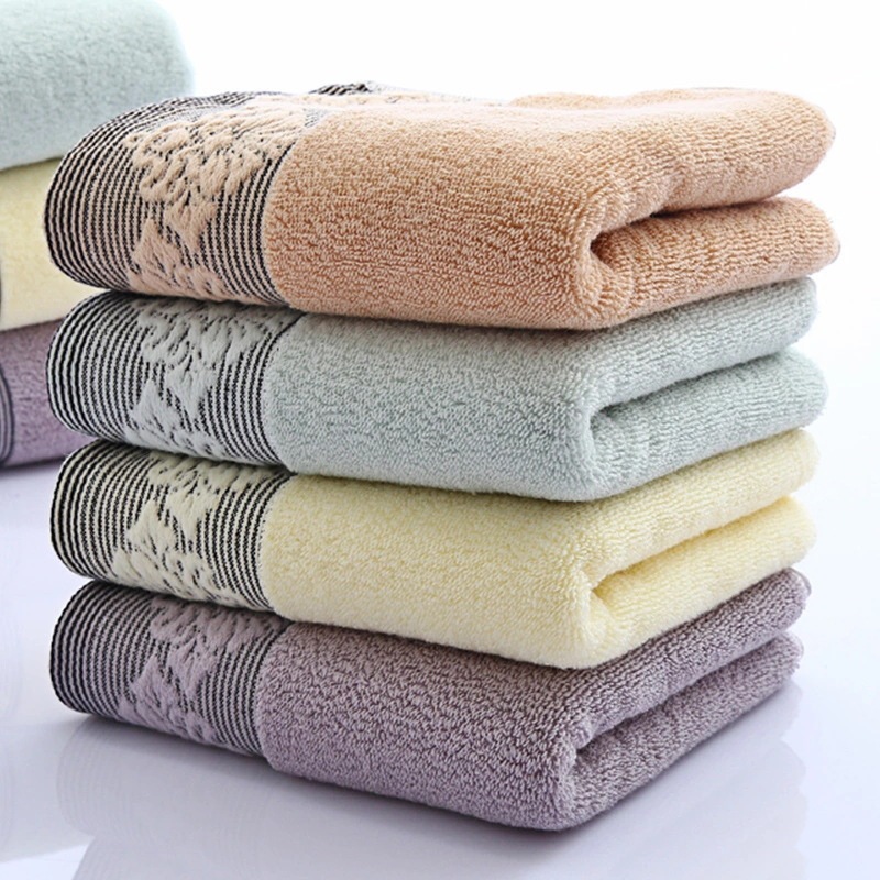 Plain pure cotton broken towel household adult thick soft absorbent face towel logo wholesale Plain pure cotton broken towel household adult thick soft absorbent face towel logo wholesale