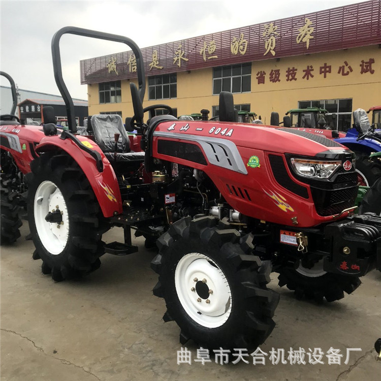 泰山804B四达国三发动机轮胎12.4-28前后配重16+8档位TB50底盘