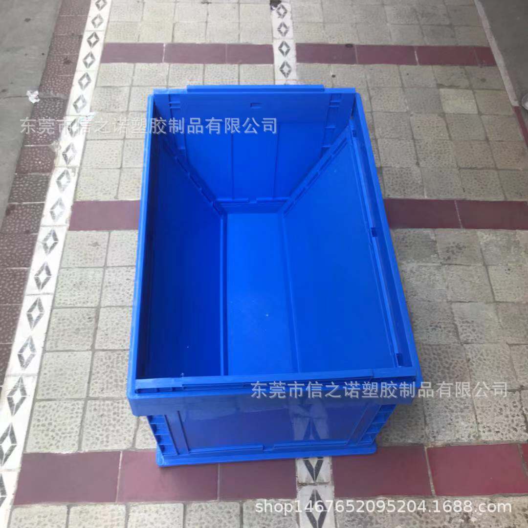 塑料周转箱 折叠胶框540*423*303防静电围板箱PP料框子货框物流箱