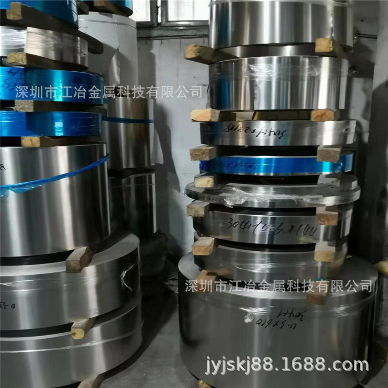 现货316不锈钢卷分条 1.0mm 0.4mm 不锈钢垫片 任意激光切割加工