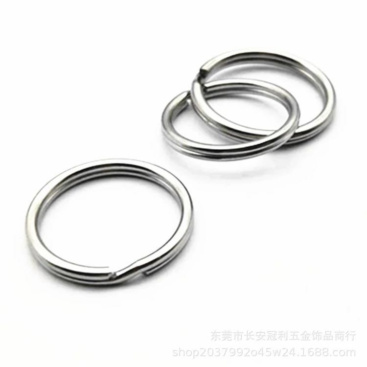 Keychain stainless steel, pendant, ring, accessory