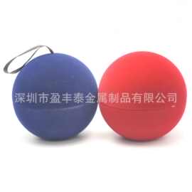 马口铁各类尺寸的精美印刷球罐植绒球罐 金属球形铁盒密封密封罐
