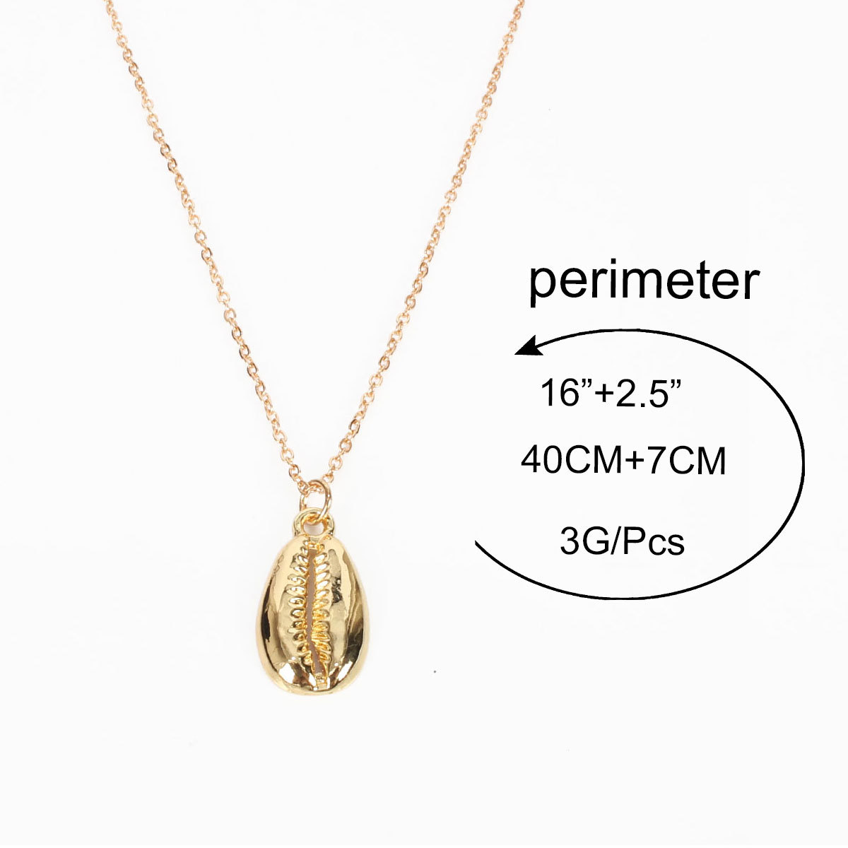 Croix-frontière Ornement Bohème Alliage Shell Personnalisé Pendentif Collier De Foulard Femme 12370 display picture 1