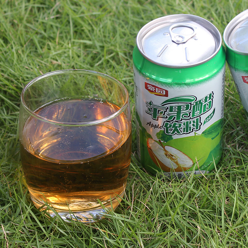 厂家直供苹果醋饮料整箱批发330ml*24果汁饮料厂家oem招商代理