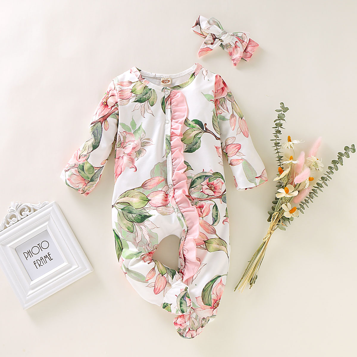 婴儿连体衣 ins 哈衣童装秋冬幼儿爬服儿童睡衣 baby clothes|ms