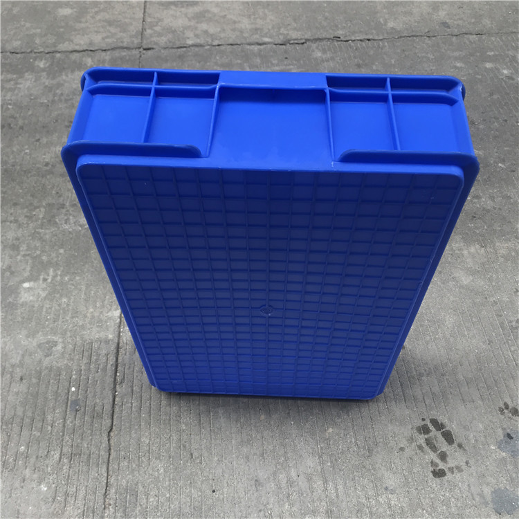 义乌 南京12号周转箱605*415*125长方形直角塑料周转箱 可印字