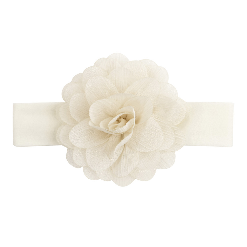 New Fashion Chiffon Flower Lace Headband display picture 1