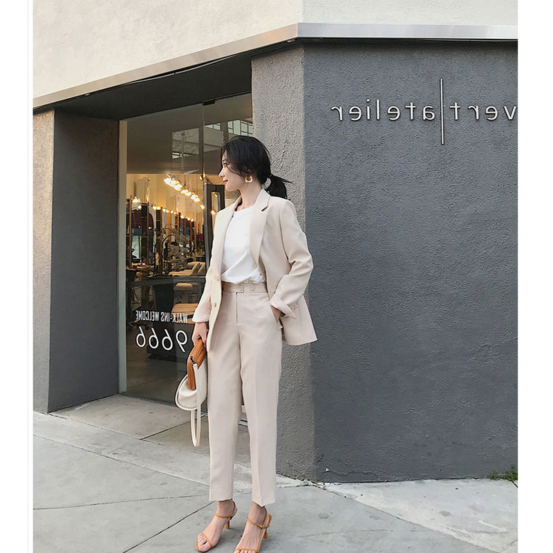 Costume femme en Mélange de coton - Ref 3334262 Image 9