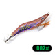 Wooden Squid Jig Lures Hard Baits Saltwater Swimbait Tackle Gear