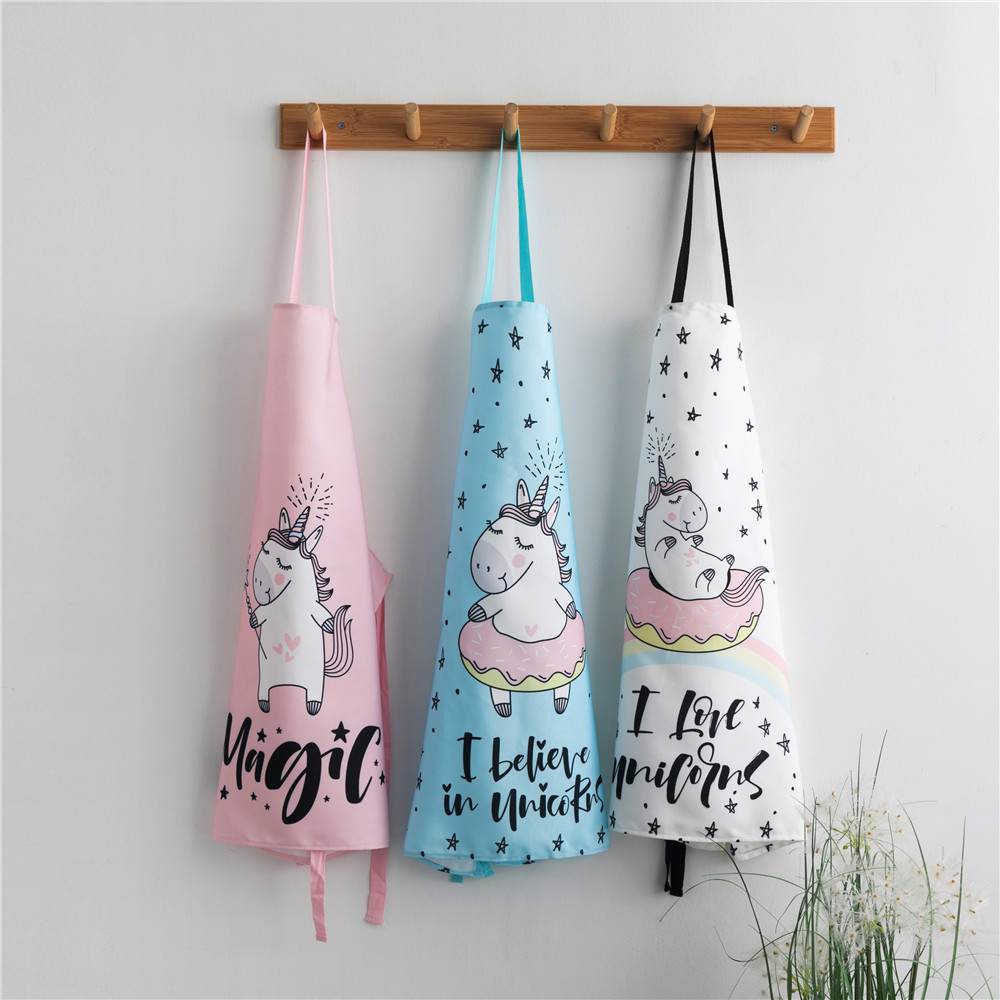 Shi Ji good 2019 new pattern originality Cartoon lovely unicorn apron Manufactor Direct selling gardening Studio Burqa