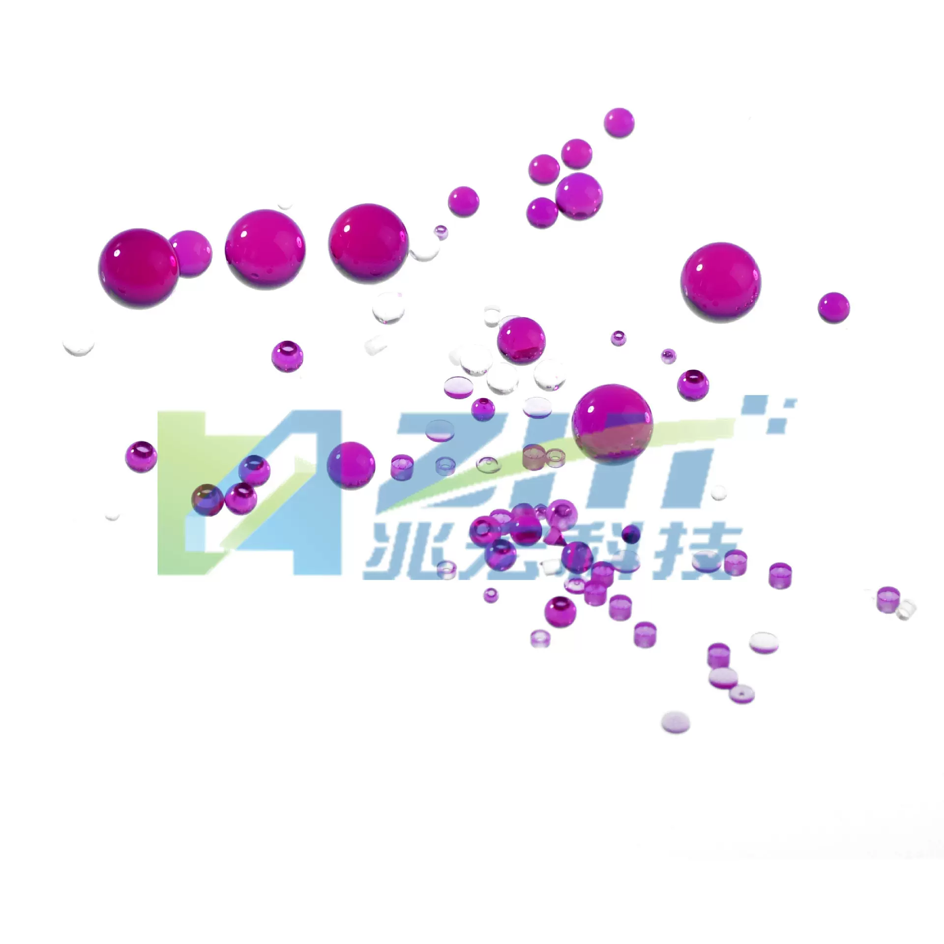 【热销产品】红/蓝宝石圆球盲孔球 锥孔球