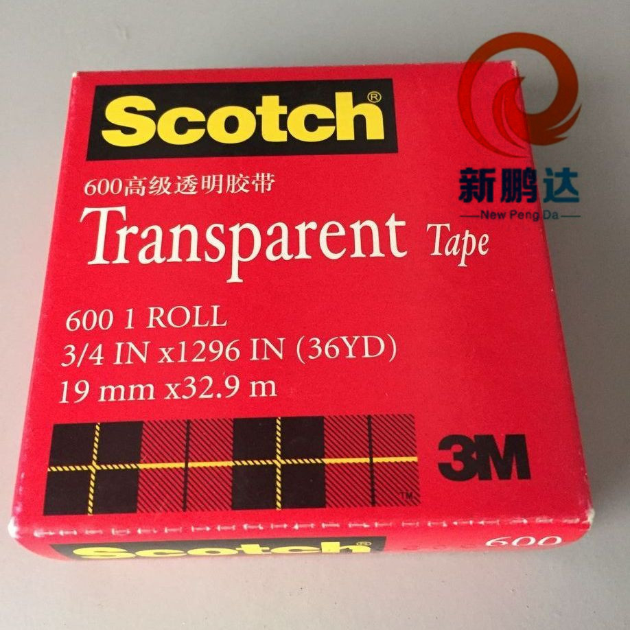 3M600测试胶带3M810 透明胶带19mm*33m