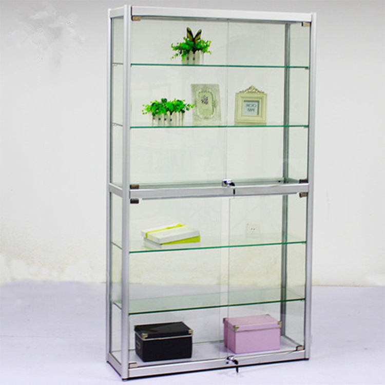 展示柜礼品玩具货架防尘家用透明玻璃陈列柜手办动漫模型展柜