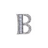 Crystal with letters, brooch, pin lapel pin, badge for beloved, protective underware suitable for men and women, English letters, simple and elegant design