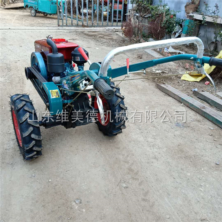 农用电启动手扶拖拉机 小块地专用山地丘陵两轮单驱手扶拖拉机