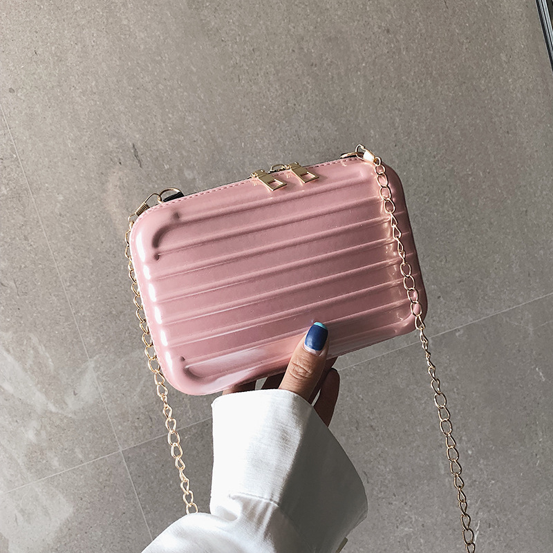 2023 New Crossbody Bag Korean Women's Overnight Bag pc Small Cosmetic Bag Wash Bag logo Hard