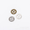 DIY jewelry accessories retro alloy five -color optional gear Zakka wholesale manufacturer direct sales 1404