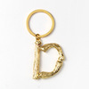 Fashionable keychain with letters, accessory, pendant, suitable for import, European style, English letters