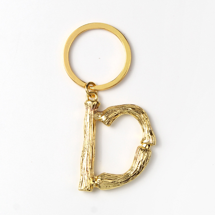 Streetwear Letter Alloy Unisex Bag Pendant Keychain display picture 4