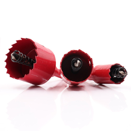 Bi-metal woodworking hole opener, iron board plastic aluminum gypsum board hole expansion, integrated ceiling hole opening