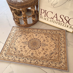 ins retro Persian carpet classical home photo props table mat living room bedroom carpet floor stall supply source