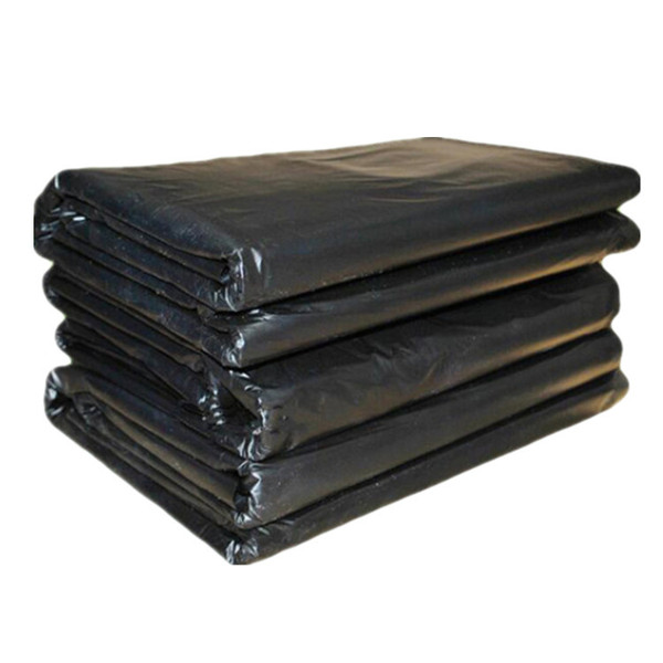big black disposable garbage bag