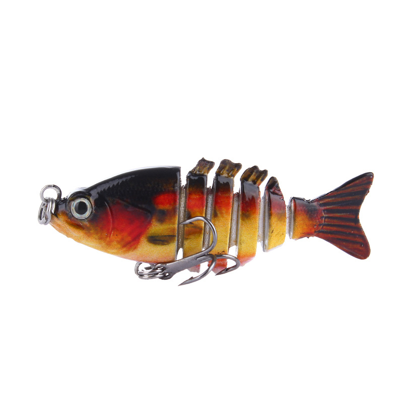 Shallow Diving Hard Swimbaits 50mm 3g Jointed Swimbait Fresh Water Bass Swimbait Tackle Gear