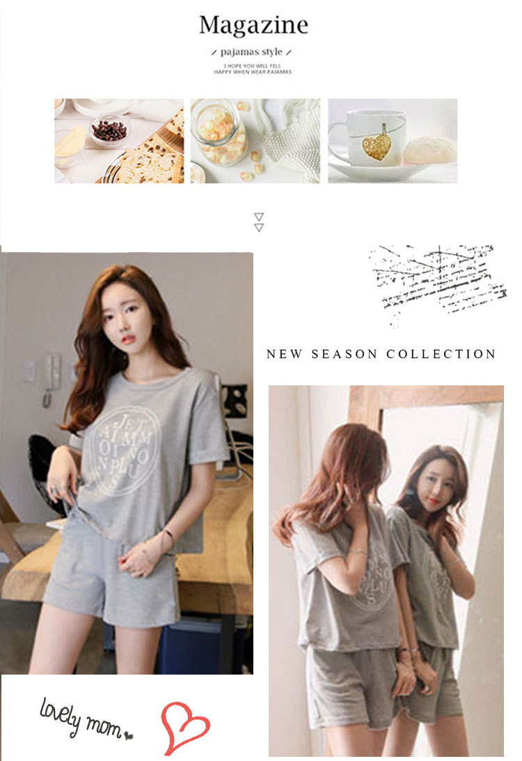 S灰色圆圈短袖 (6)