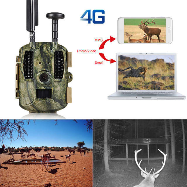 4G3G2G信号户外安防相机可发高清图片反应快 Trail Camera